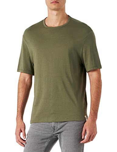 MUSTANG Męski T-shirt Alex C Plus, Four Leaf Clover 6352, S