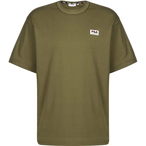 FILA Koszulka męska Taipas Oversized Tee, oliwkowy (Burnt Olive), XS