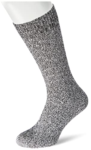 Levi's Unisex Classic Crew Sock, Marshmallow/Black, 39-42 EU