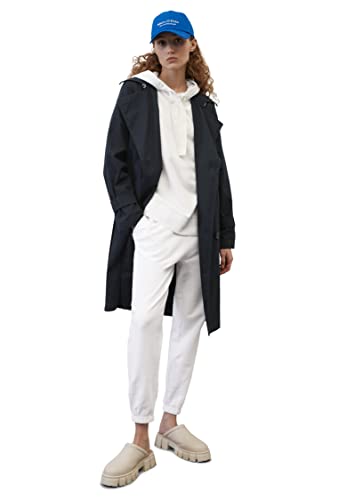Marc O'Polo Damskie płaszcze tkane, 899-Navy, 32