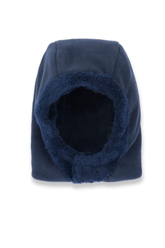 Chicco Odwracalna czapka zimowa szenilowa, niebieski, 24 miesięcy