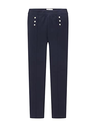 TOM TAILOR Dziewczęta Legginsy 1037179, 10668 - Sky Captain Blue, 116-122