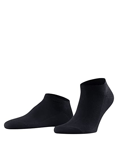 FALKE Mężczyźni Skarpety do trampek Family M SN Zrównoważona Bawełna krótkie jednokolorowe 1 Para, Niebieski (Dark Navy 6375), 47-50