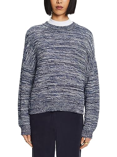 ESPRIT Sweter damski, 404/Navy 5, XXL