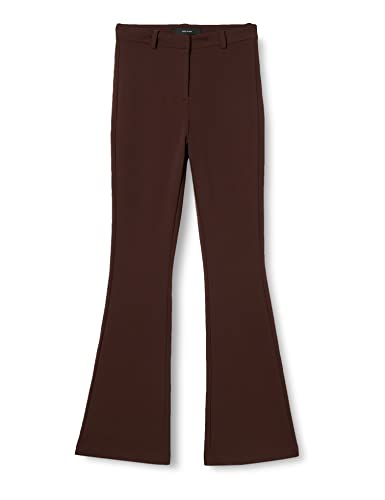 VERO MODA Vmamira Mr Flared Pant Ga Noos spodnie damskie, Coffee Bean, (L) W / 32L