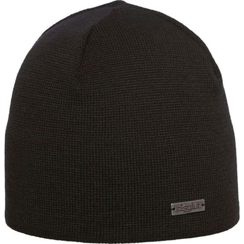 Eisglut Czapka beanie Primog Merino XL, czarny, XL