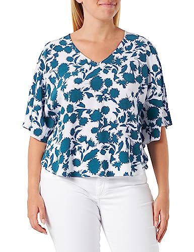 s.Oliver BLACK LABEL bluzka damska rękaw 3/4, Blue Green, XS