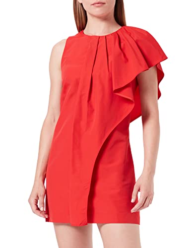 Sisley Sukienka damska, Czerwony 29 l, 44