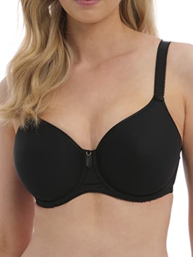 Fantasie Damski biustonosz Rebecca Essentials z fiszbinami, formowany, czarny, 65E
