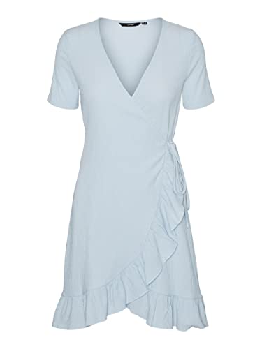 VERO MODA Sukienka damska Vmhaya Short Dress Ga Noos, Skyway, XS