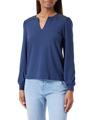 ONLY Onlsilja L/S Lace Top JRS bluzka damska, Dress Blues, L