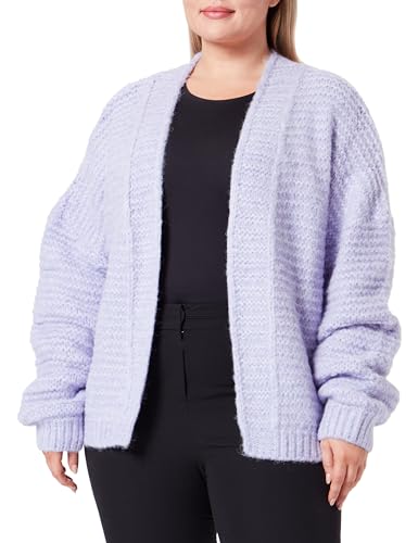 ZITHA Kardigan damski 19025288-ZI01, liliowy, XS/S, bez, XS-S
