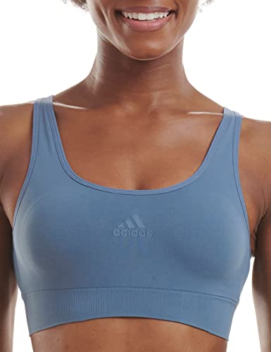 Adidas Sports Underwear Biustonosz damski Scoop Lounge, Wonder Steel, XS