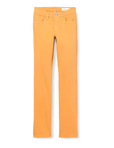 s.Oliver Damskie spodnie jeansowe, długie, żółty, 32W / 34L