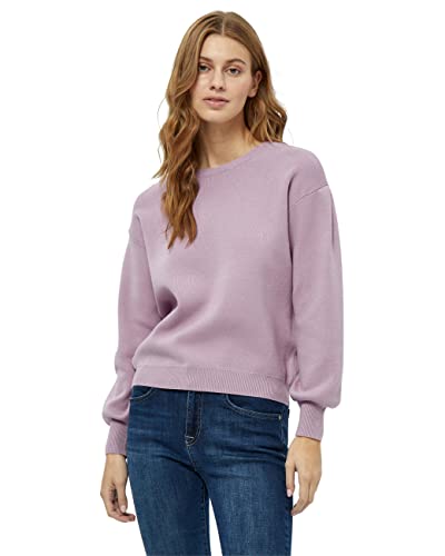 Minus Damski sweter z dzianiny Lupi 1, fioletowy, XS