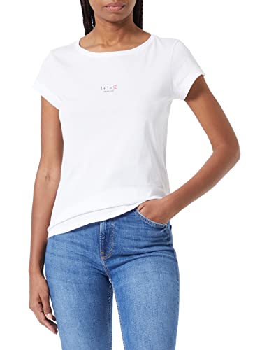 Sisley T-shirt damski, White 101, S