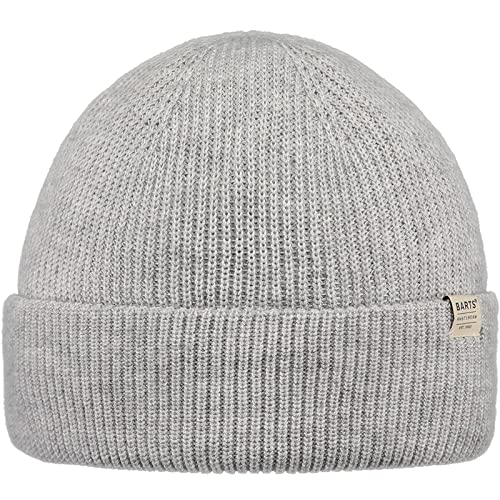 Barts Męska czapka Stonel Beanie, jasnoszary, jeden rozmiar