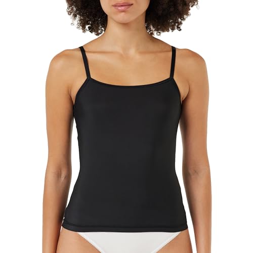 Sloggi Damska koszulka Soft Adapt Spaghetti 01, czarna, L, czarny, L