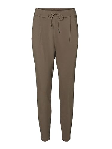 Vero Moda Damskie spodnie VMEVA MR z luźnymi sznurkami GA NOOS, sznurek bungee, XL/30, Przewód bungee, XL