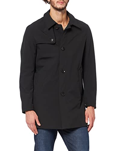 bugatti płaszcz męski trencz, czarny, 52