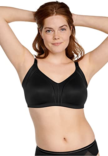 Naturana Damski biustonosz Solutions Minimizer, czarny, 85B