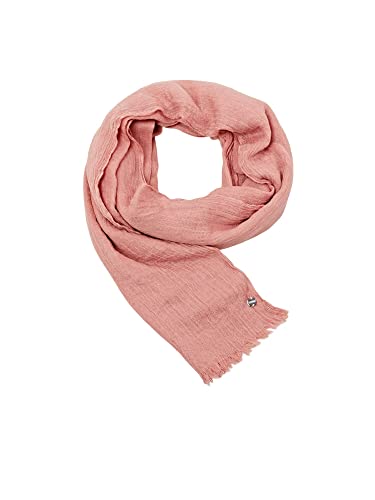 ESPRIT Szalik z efektem marszczenia, Rosa, jeden rozmiar