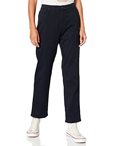 BRAX Damskie spodnie Carola z pięcioma kieszeniami, satyna bawełniana, grantowy, 34