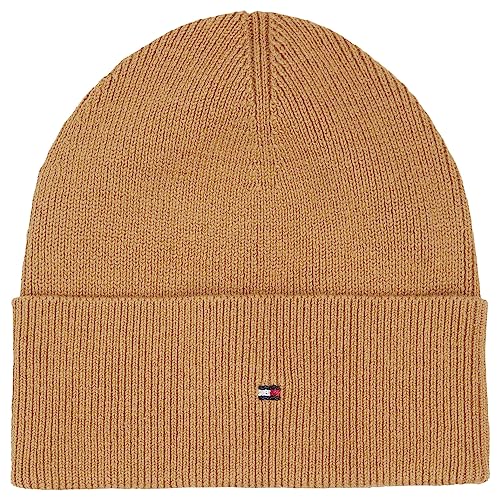 Tommy Hilfiger Czapka Essential Flag, Klasyczny khaki, Rozmiar uniwersalny