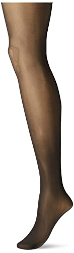 Capezio Damskie rajstopy ultra połyskujące, Czarny, L