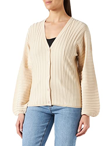 Sisley Sweter damski kardigan, Off White 0 m5, M