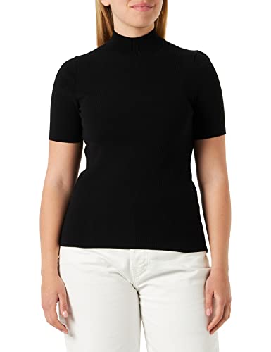 HUGO Damska bluza z dzianiny Sharize, czarna, L, czarny (Black1), L