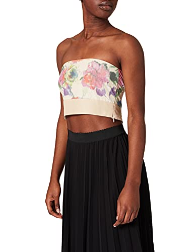 PINKO Damska kamizelka Universitario, Ds2 Multi.creme/Grün, 30 PL