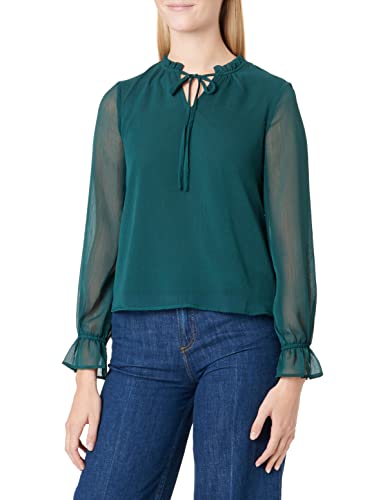 ONLY Damska koszulka z długim rękawem Onllorena L/S Top WVN, Sosna Ponderosa, 66 PL