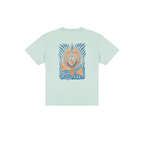 Wrangler Męski t-shirt graficzny, Surf Spray, rozmiar XXL, Spray surf, XXL