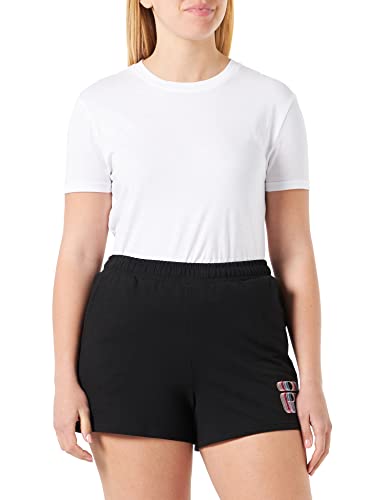 FILA Damskie szorty Sostena Graphic Logo, czarny, M