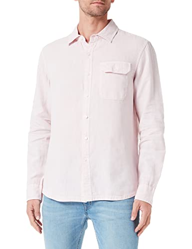 Replay Męska koszula M4082A, 513 Quartz Rose, XL, 513 kwarc róża, XL