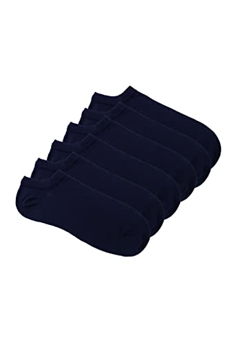 Lovable Męskie skarpety Organic Cotton GOTS 6 par (6 sztuk), niebieski, 39-42 EU