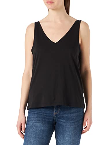 Part Two Damska kamizelka polinapw na Top Relaxed Fit, Czarny, L