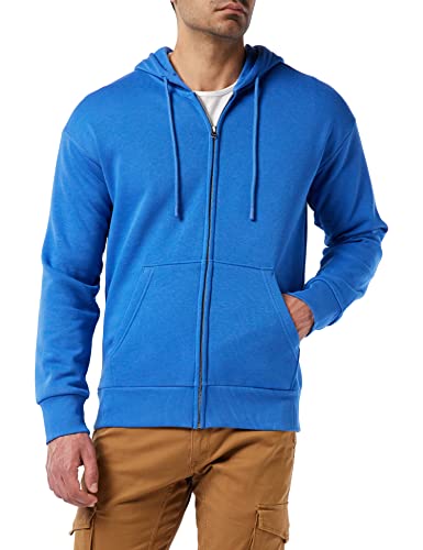 United Colors of Benetton Kurtka męska C/CAPP M/L 3j73u5006 bluza z kapturem, średni niebieski, 21 h, S
