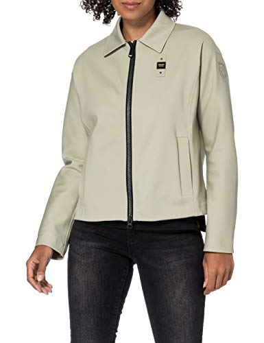 Blauer Damska kurtka Giubbini Corti Sfoderato Nastrato, 900 szary mech, L