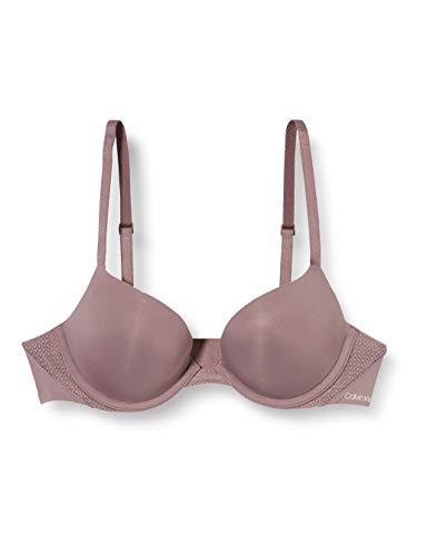 Calvin Klein Biustonosz damski Push-Up Plunge z fiszbinami, Śliwka Dust, 0D34