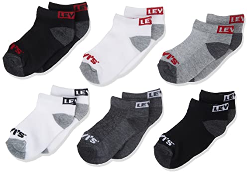 Levi's Kids Unisex dziecięce rajstopy, ciemnoszary (Dark Grey Heather), 33