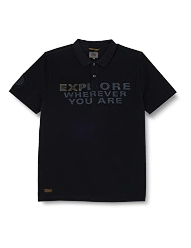 camel active Męska koszulka polo, asfaltowy, 6XL