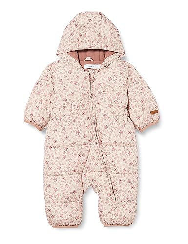 NAME IT Kombinezon śnieżny dla niemowląt NBFMAY SUIT1, Moonbeam, 50/56, Moonbeam, 50/56 cm