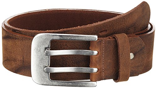 MGM Męski pasek podwójny trzpień, Brązowy (Nougat Gelammt 3), 90 cm (Herstellergröße: 90)