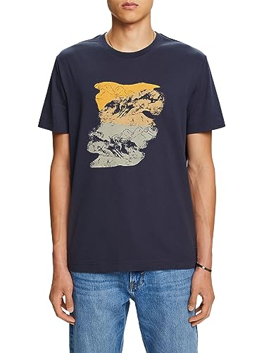 ESPRIT T-shirt męski, 450/Petrol Blue, XXL