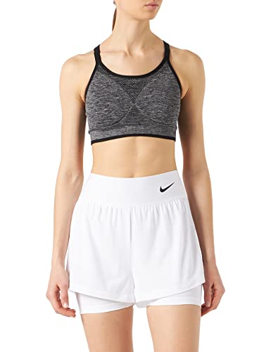 Nike Damskie szorty W NKCT DF ADVTG białe/czarne, M, Biały/Biały/Biały/Czarny, M