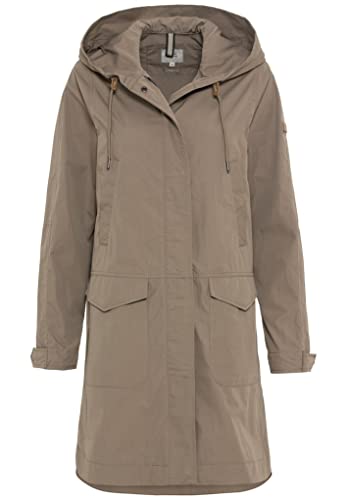 Camel Active Womenswear Damski płaszcz 310510/1F92, Sage, 46 (DE), Sage