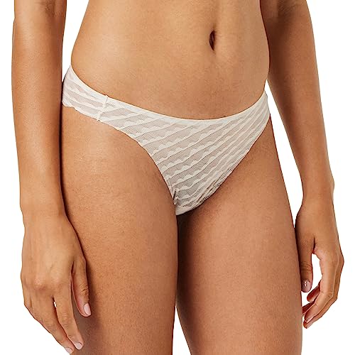 Sloggi Damskie stringi Zero Lacy H Tiny, Naturel, XS
