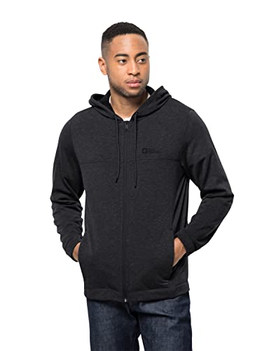 Jack Wolfskin Męska kurtka Waldsee Jacket, czarna, S